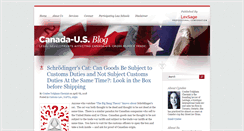 Desktop Screenshot of canada-usblog.com