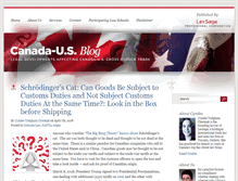 Tablet Screenshot of canada-usblog.com